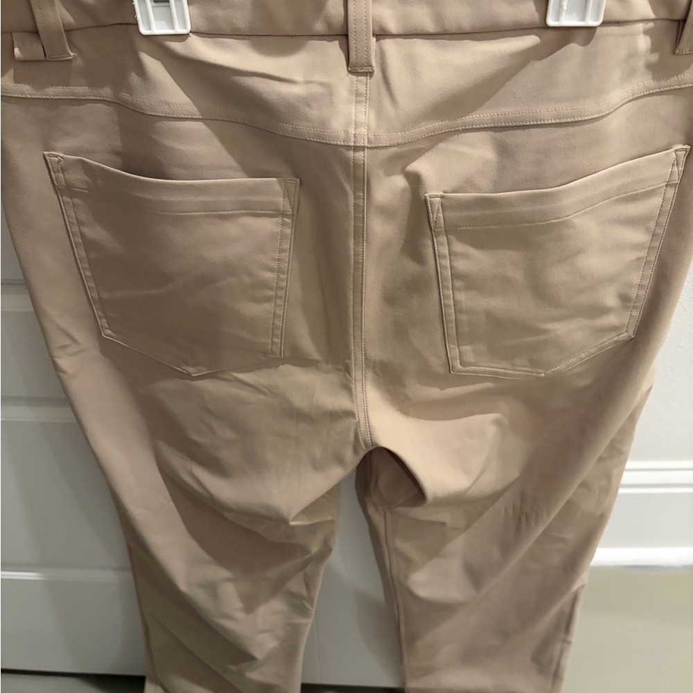 Men's Beige Chino Pants - Picture 6 of 7